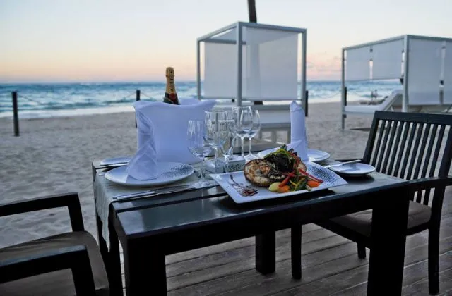 Hotel Bavaro Princess diner romantique sur la plage